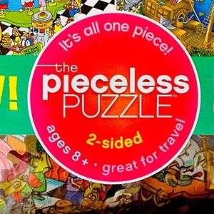 (#61) The Pieceless Puzzle 
It’s All One Piece. 2 Sided